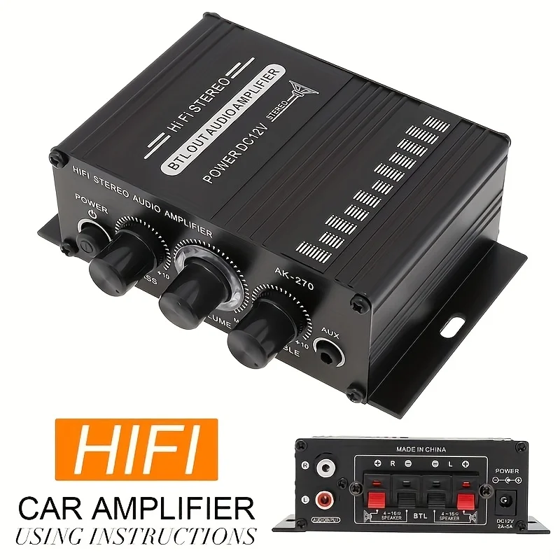 AK-270 HIFI Amplifier Channel  - đánh giá và giá Audio Home Cinema