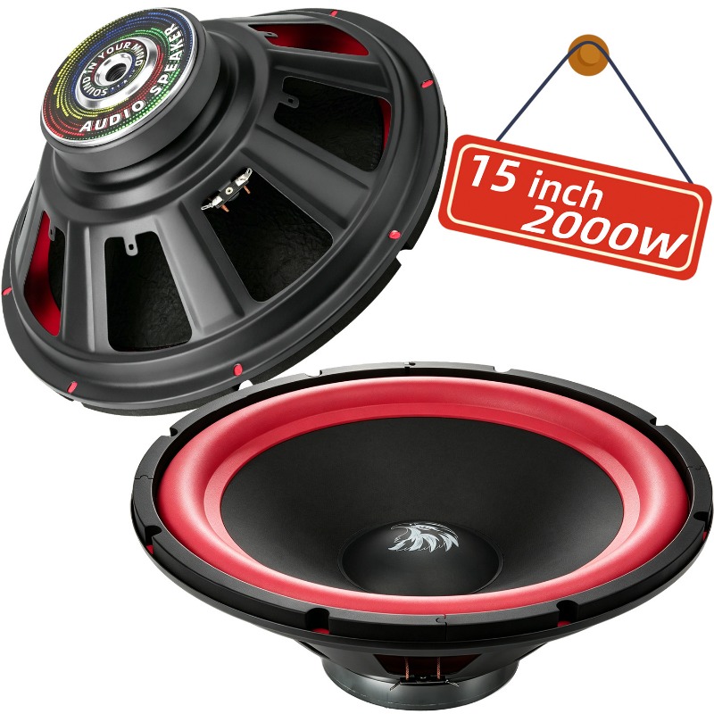 1pcs 15 Inch Car Subwoofer 200 - đánh giá và giá Audio Home Cinema